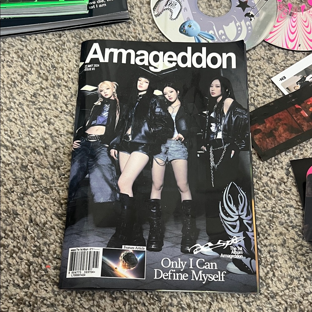 Armageddon AESPA album with photo cards and cd